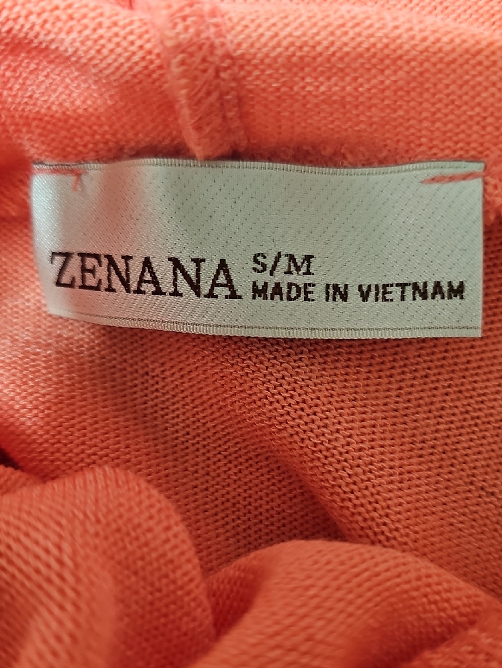 Zenana Coral Hooded Terry Cloth Pullover - Picture 3 of 3